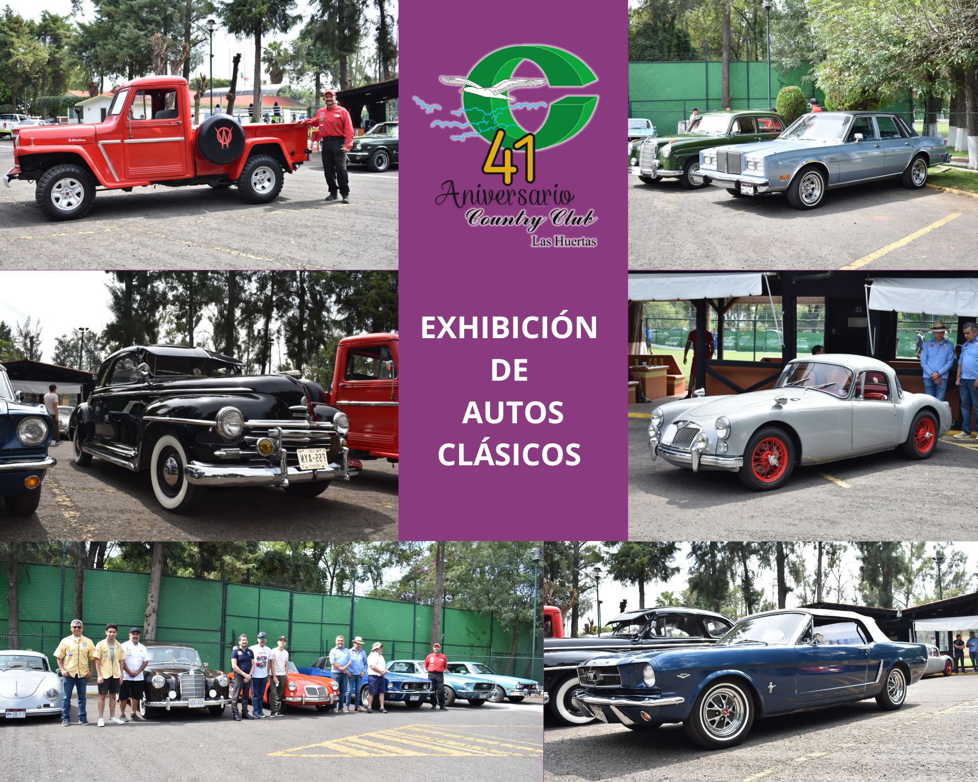 Exhibición de autos clásicos